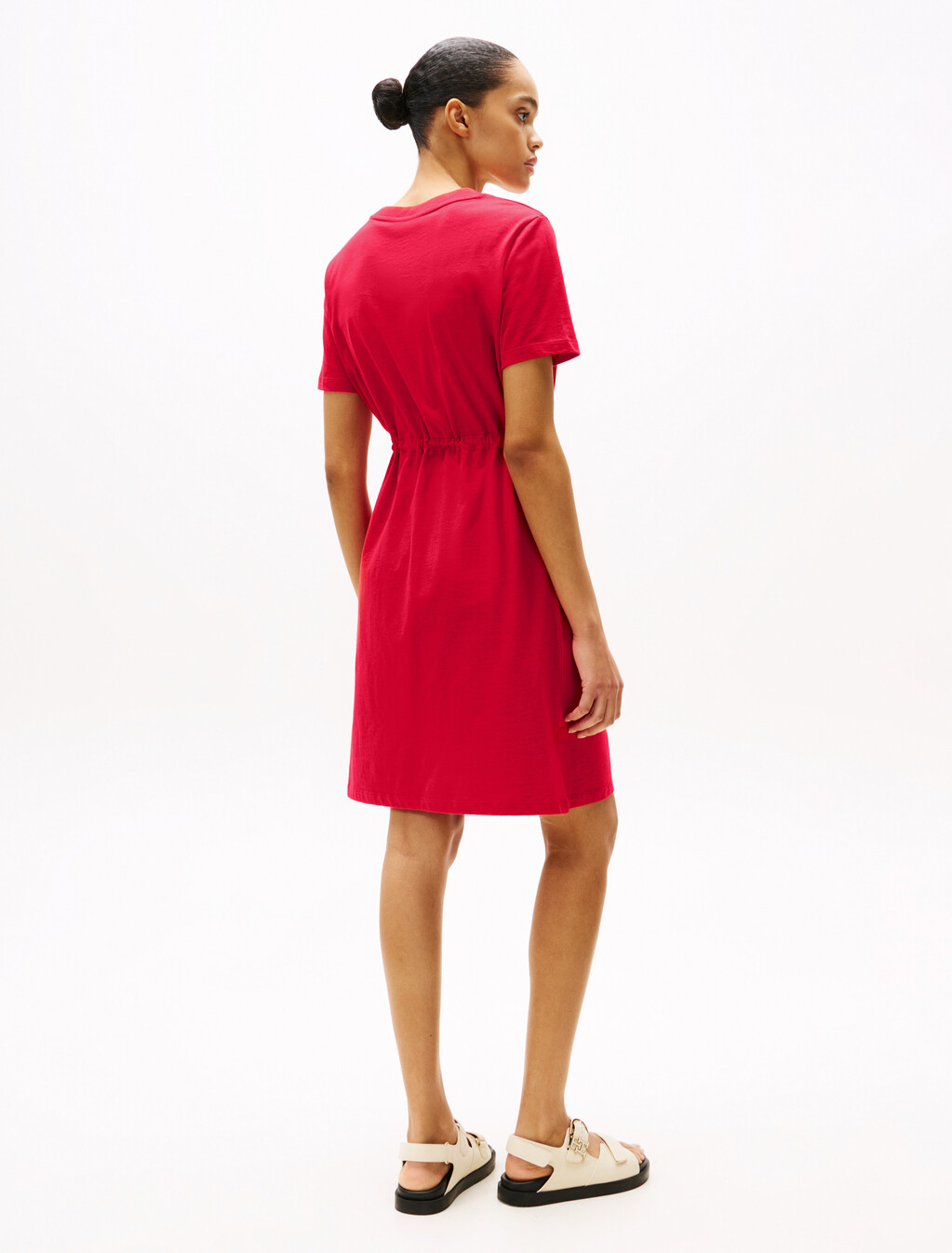 Hilfiger T 恤連身裙, Primary Red, hi-res