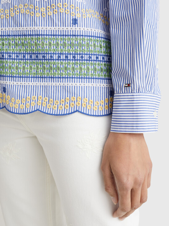 EMBROIDERY RELAXED FIT SHIRT