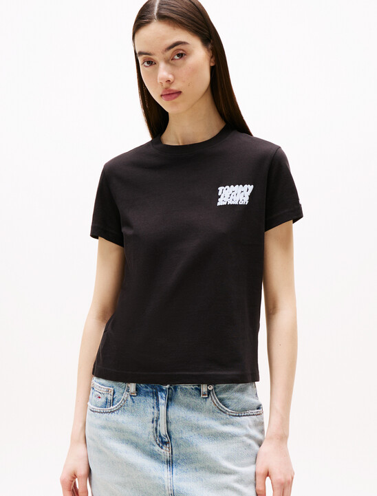 Bubble Logo Crew Neck T-Shirt