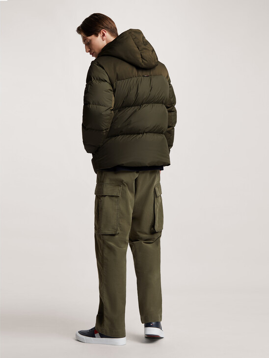New York Goose Down Hooded Jacket