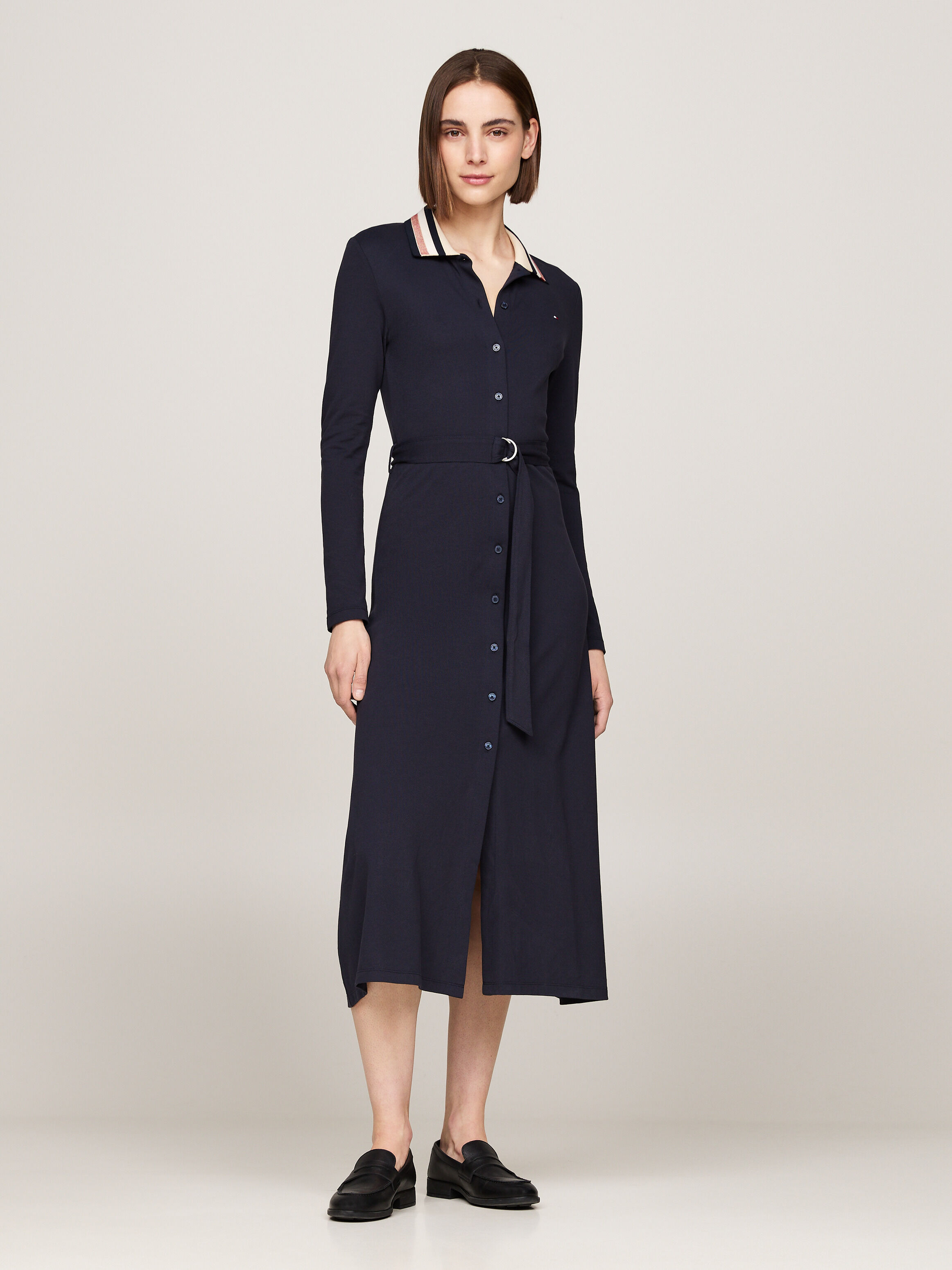 Tommy hilfiger belted dress top