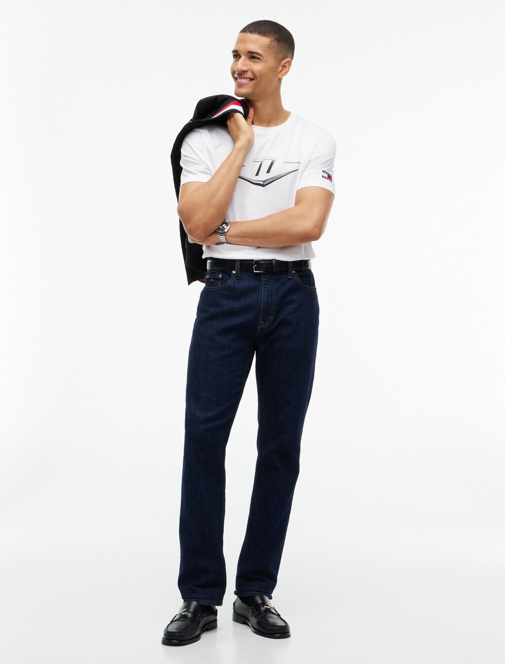 TH x Cadillac Formula 1&reg; Team T 恤, White, hi-res