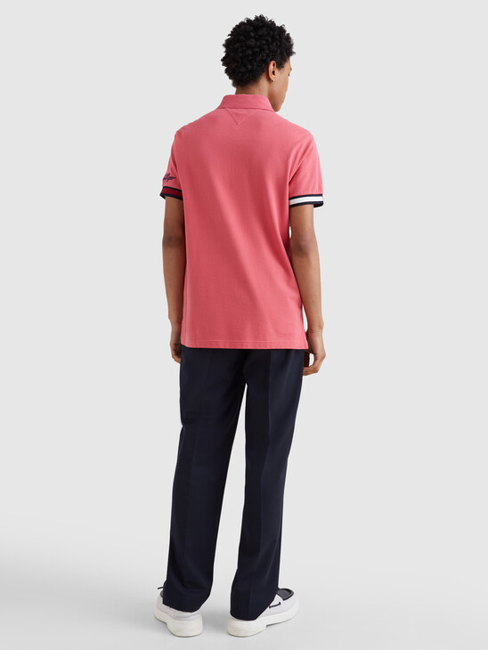 SLIM FIT SIGNATURE LOGO POLO