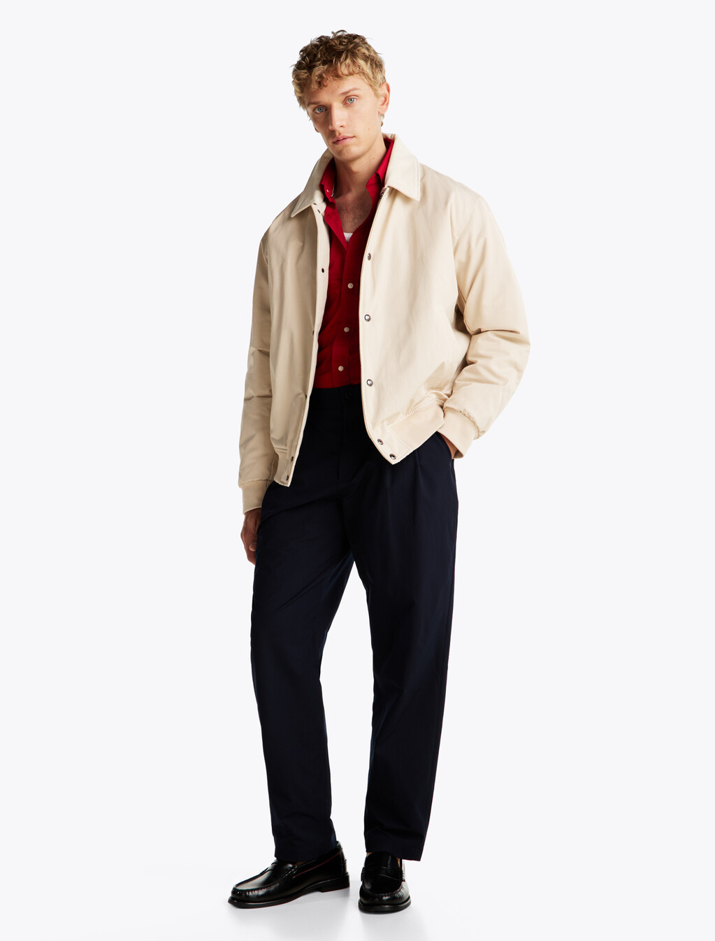 休閒時尚常春藤外套, Linen Ropes, hi-res