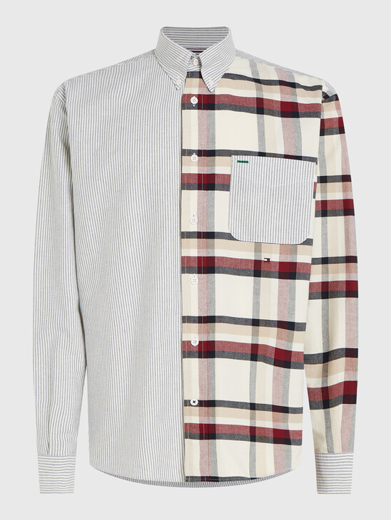 Global Stripe Blocked Archive Shirt