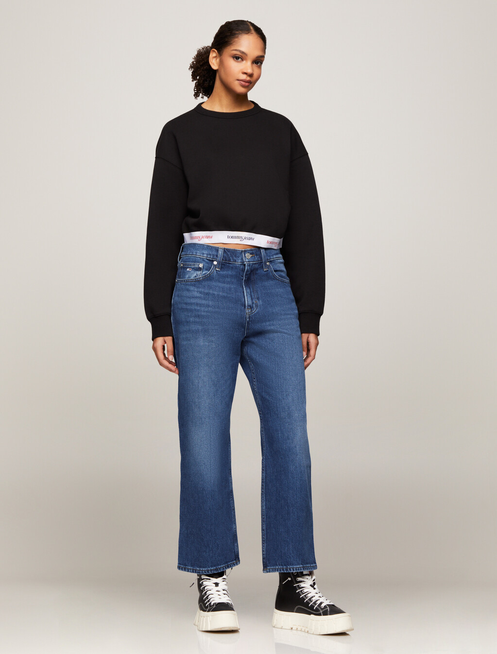 Betsy Mid Rise Loose Jeans, Denim Dark, hi-res