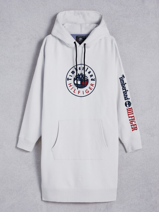 TOMMYXTIMBERLAND HOODED SWEATSHIRT DRESS TOMMYXTIMBERLAND HOODED SWEATSHIRT DRESS