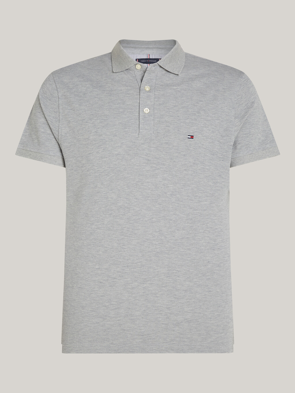 1985 Collection Slim Fit Polo, Light Grey Heather, hi-res