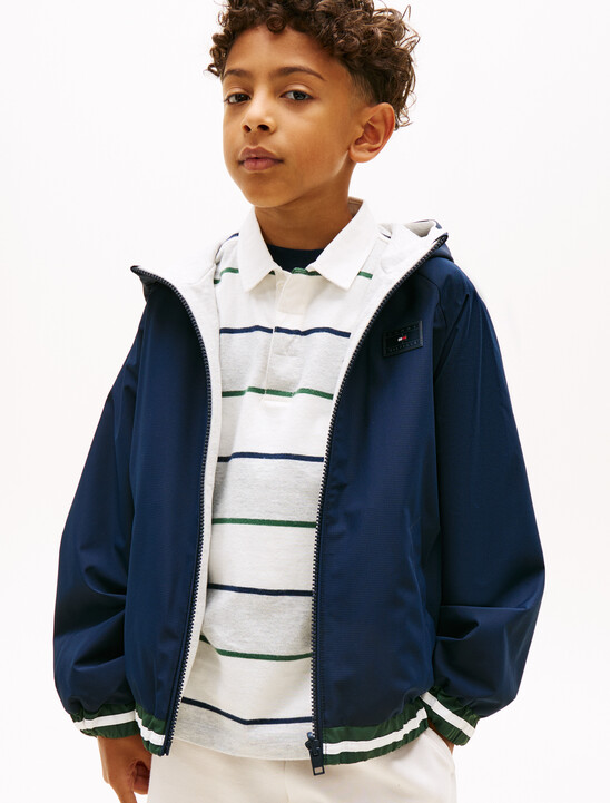 Ripstop Reversible Hooded Jacket