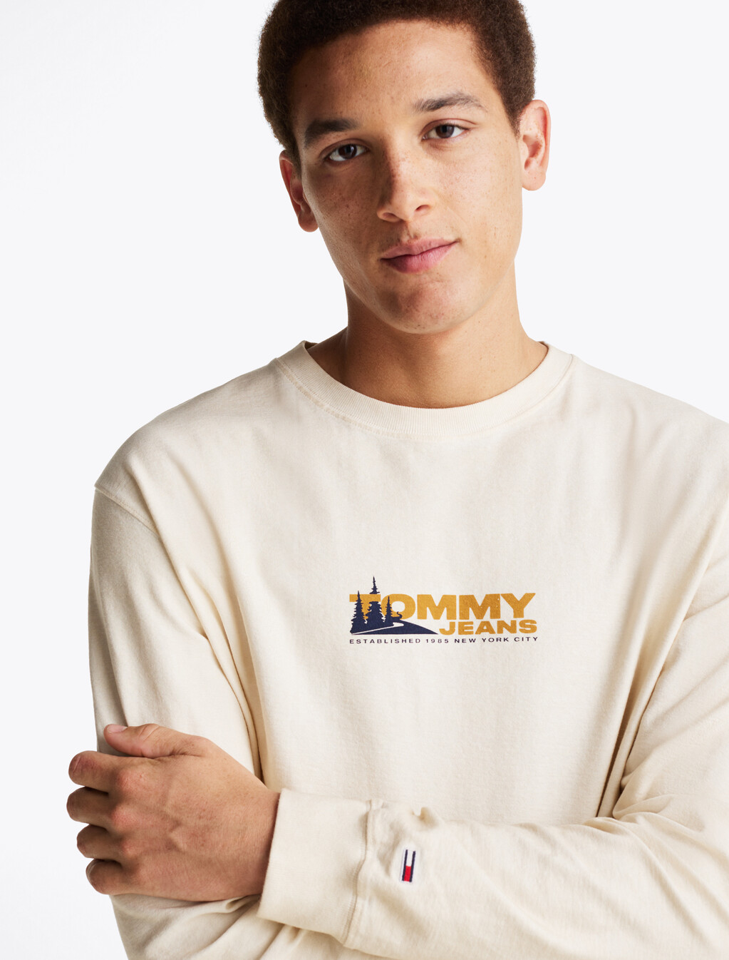 Back Logo Long Sleeve T-Shirt, Kelp, hi-res