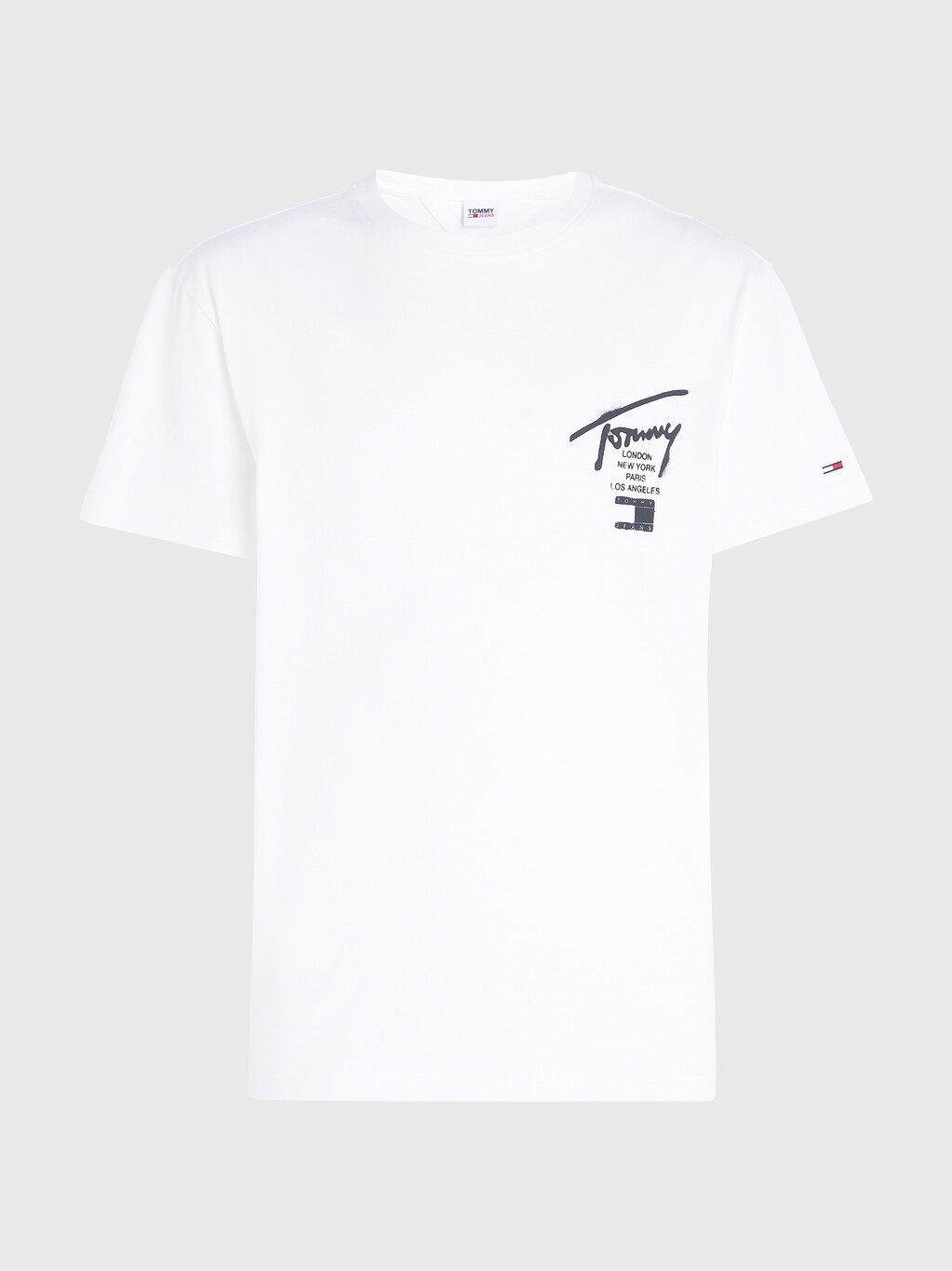 Back Logo Classic Fit T-Shirt, White, hi-res