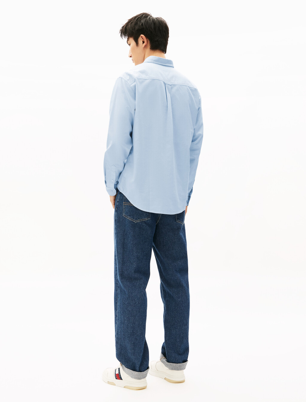 Relaxed Oxford Shirt, Sugarplum Blue, hi-res