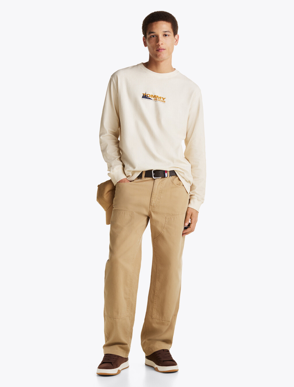 Back Logo Long Sleeve T-Shirt, Kelp, hi-res