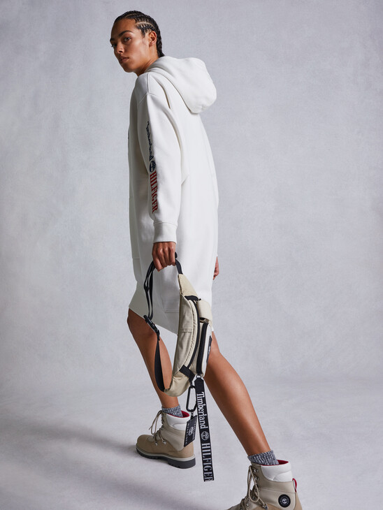 TOMMYXTIMBERLAND HOODED SWEATSHIRT DRESS TOMMYXTIMBERLAND HOODED SWEATSHIRT DRESS