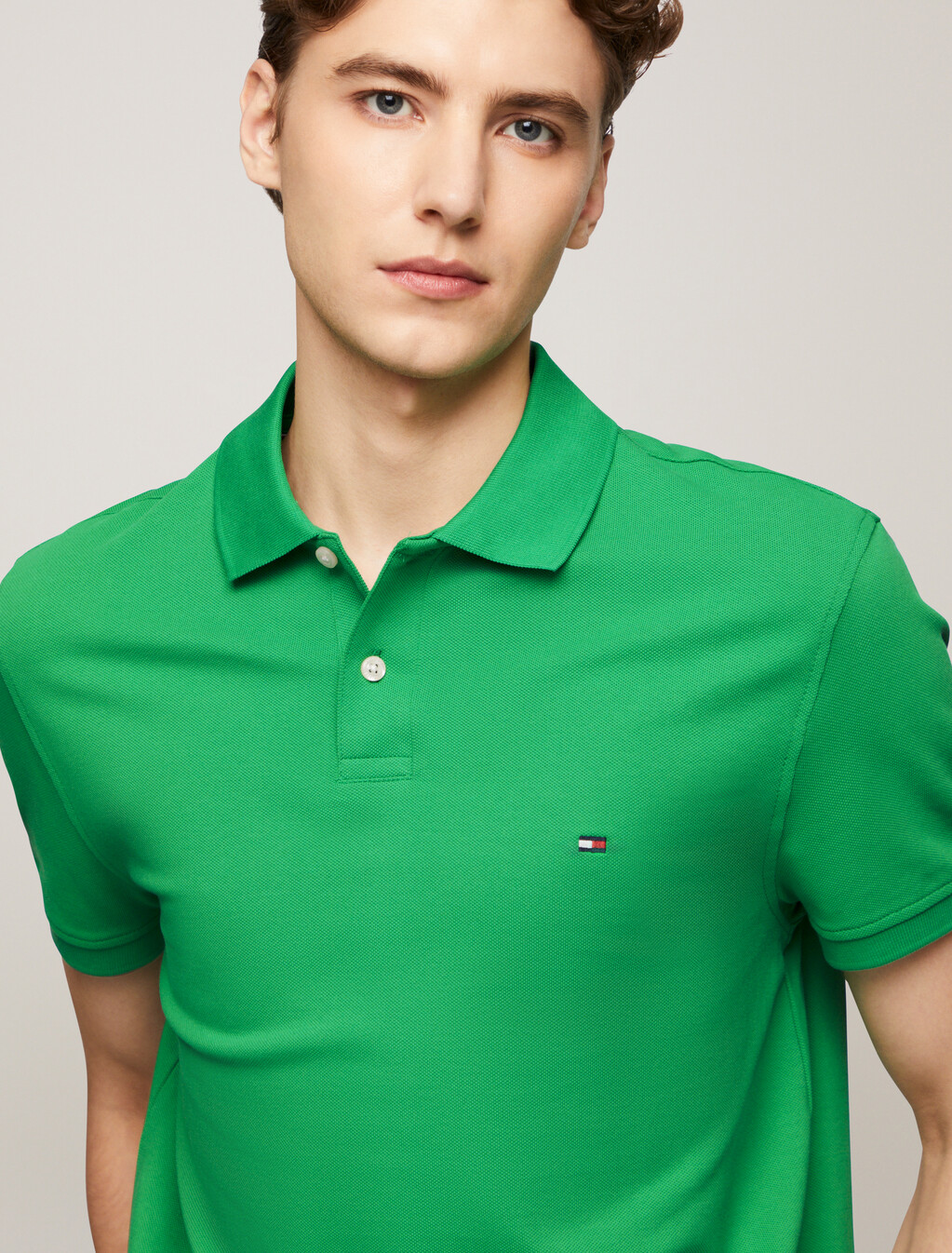 1985 標準版型 Polo 衫, Radiant Green, hi-res