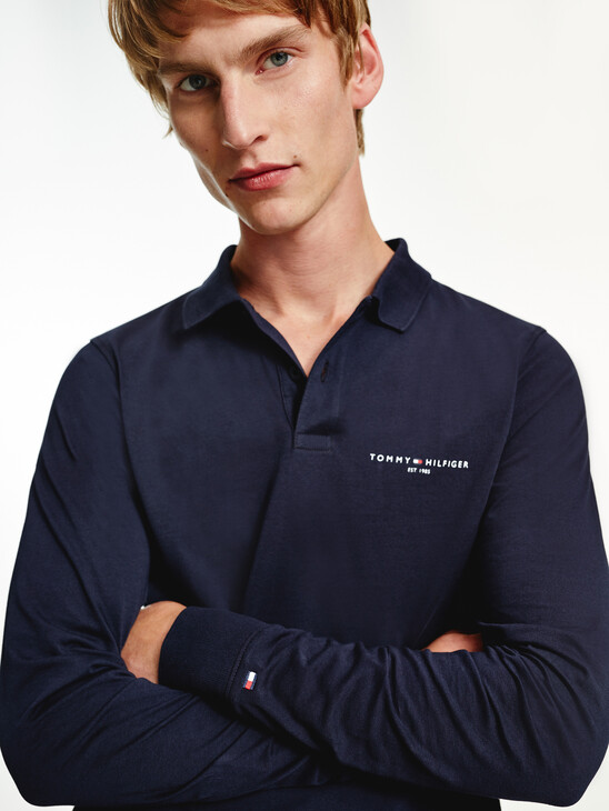 Slim Fit Long Sleeve Polo Slim Fit Long Sleeve Polo