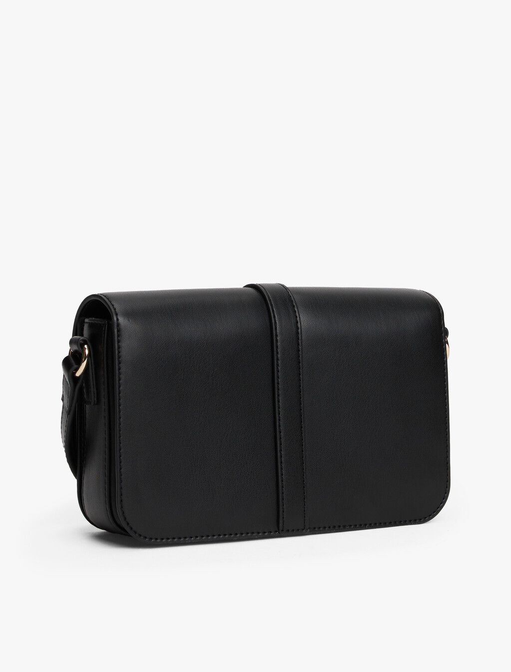 TH Monogram Flap Crossbody Bag, Black, hi-res