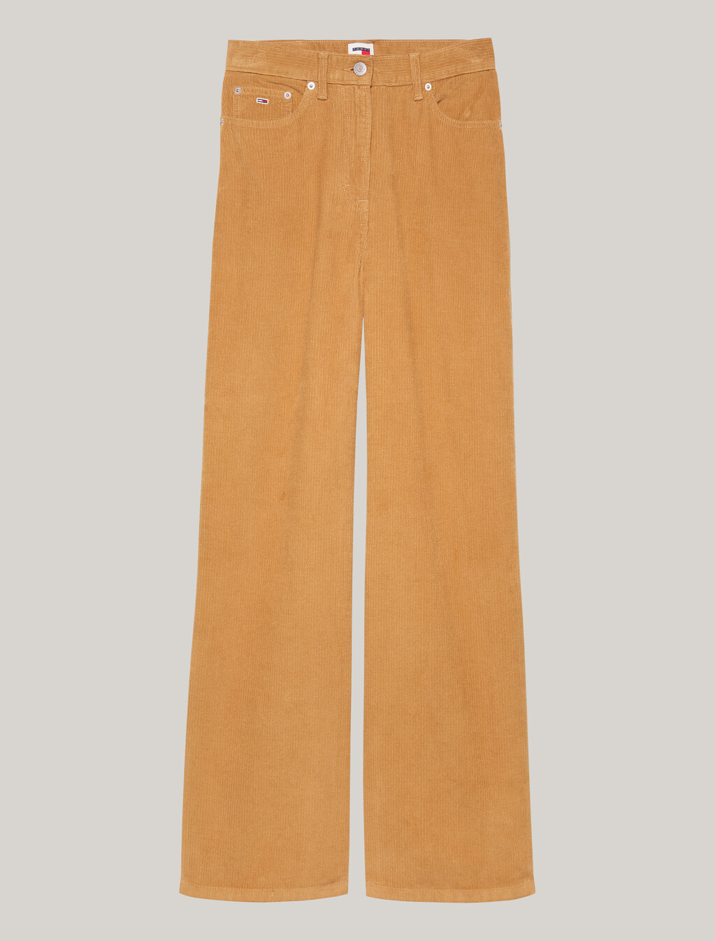 Fine Corduroy Wide Leg Trousers, Gentle Gold, hi-res