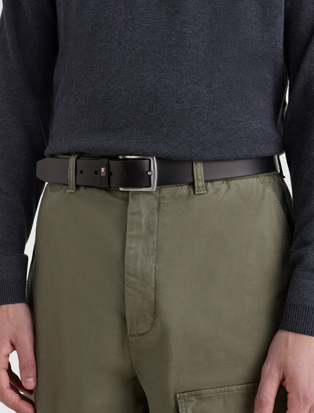 New Denton 3.5 皮帶, BLACK, hi-res