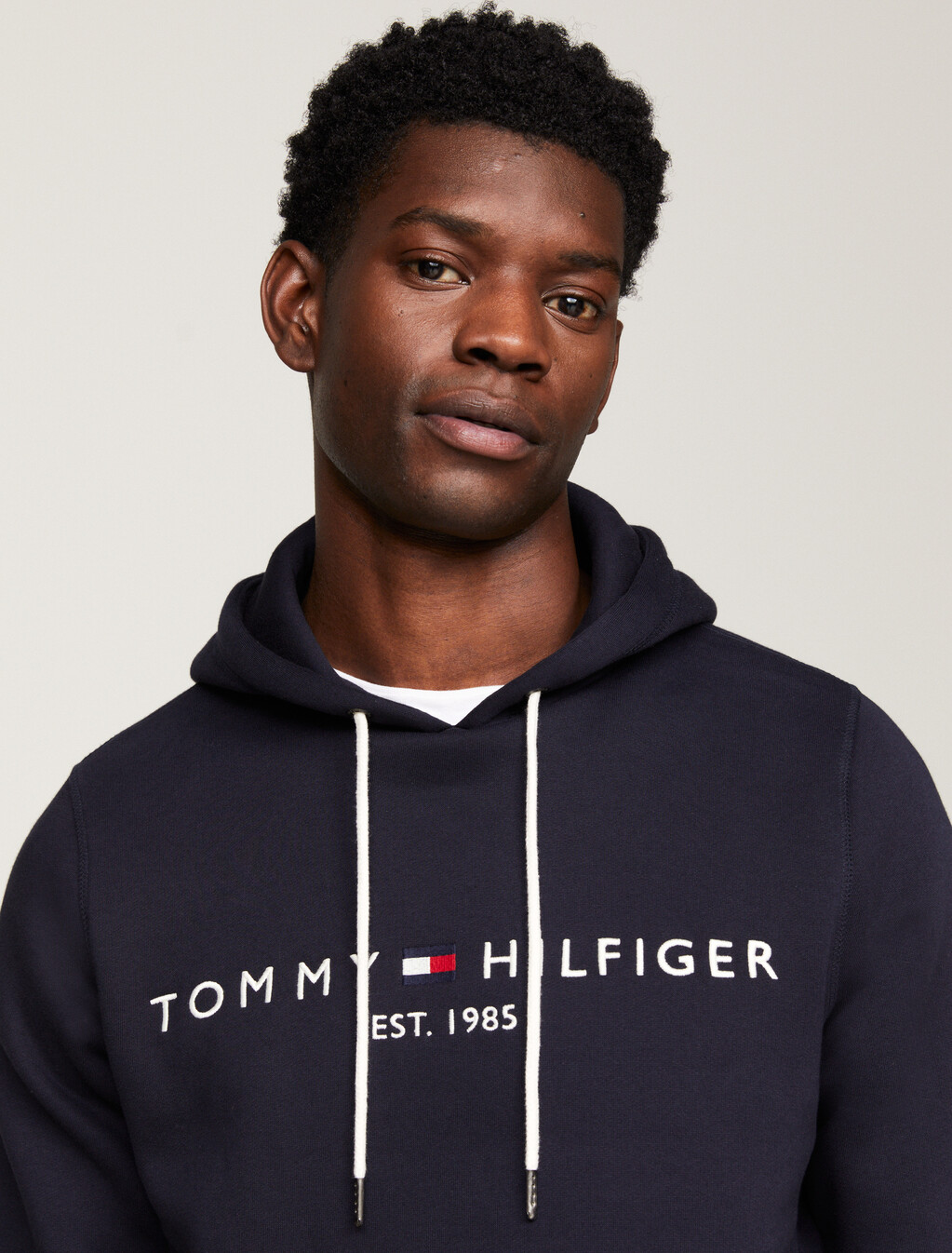 Essential Logo Hoodie, SKY CAPTAIN, hi-res