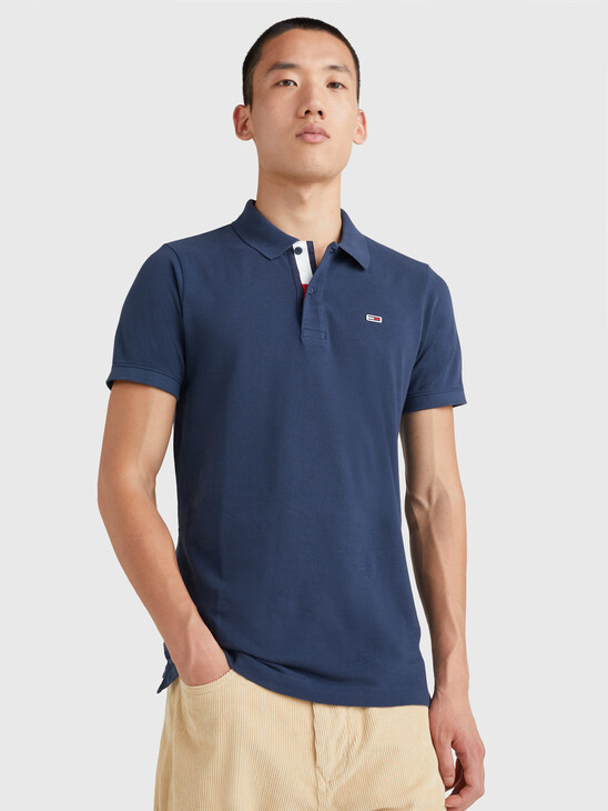 Tommy Jeans 旗幟修身 Polo 裇