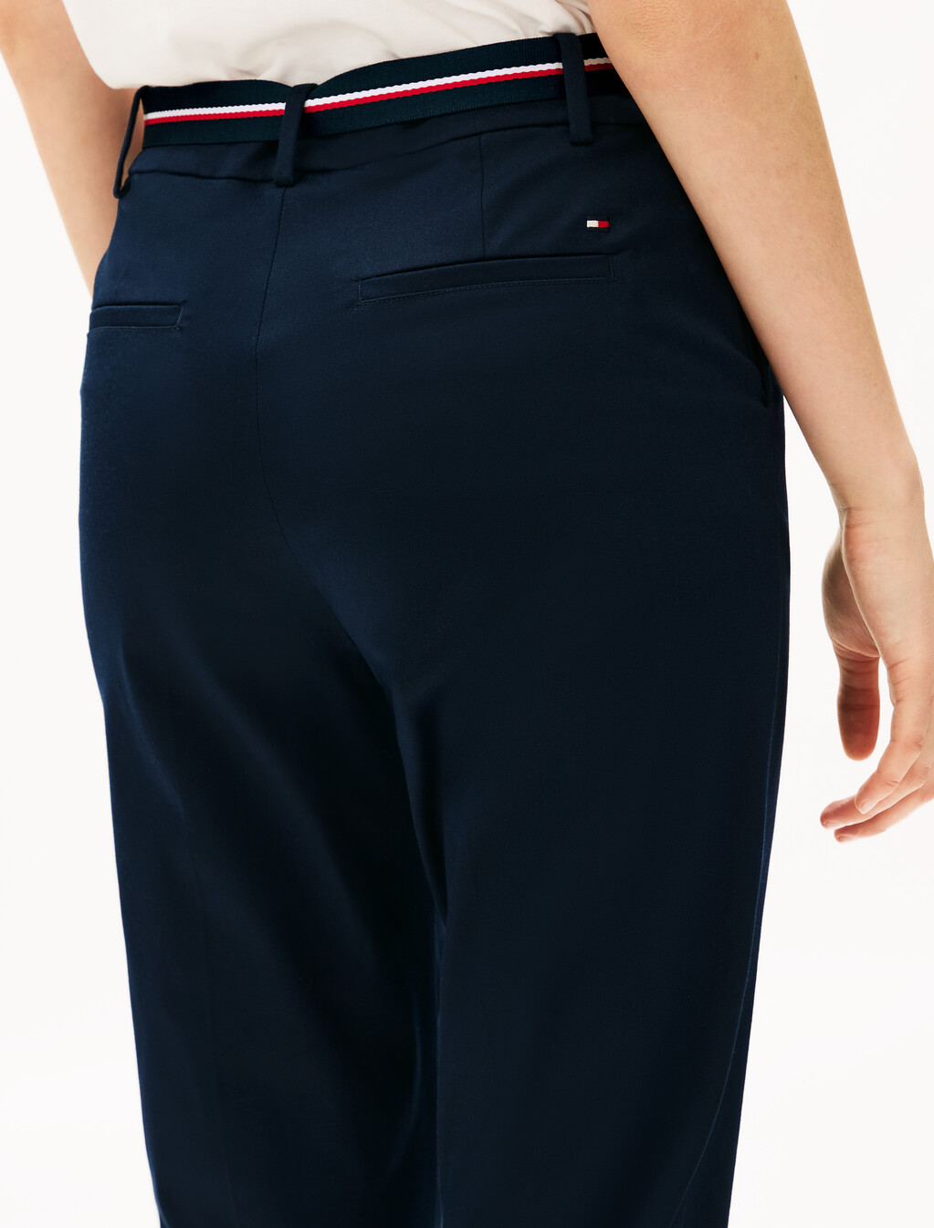 London Slim Ankle Pant, Dark Night Navy, hi-res