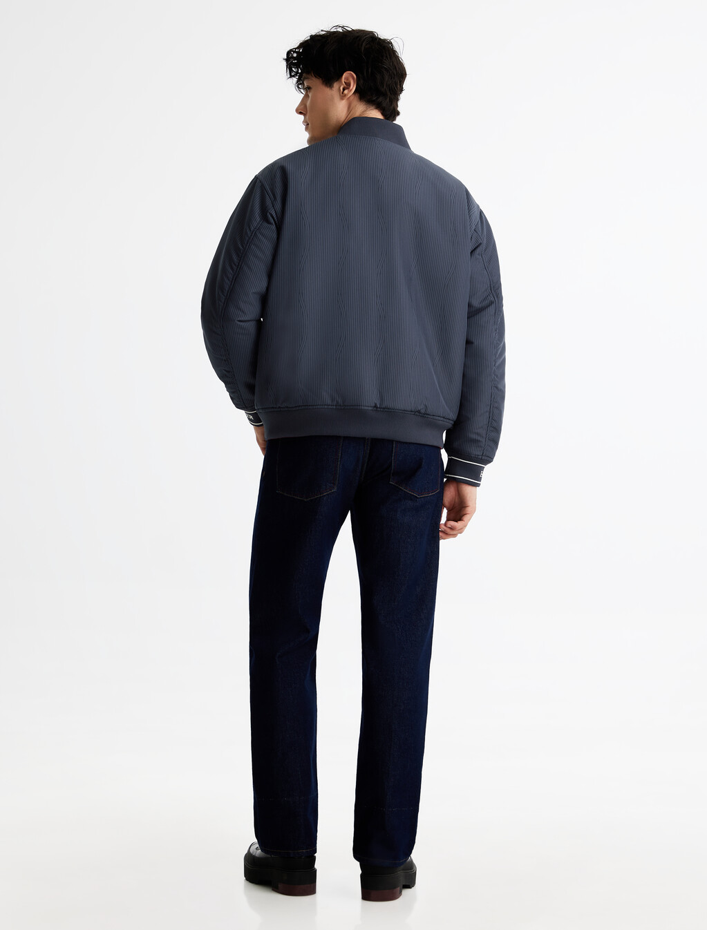 Reversible Bomber Jacket, Desert Sky, hi-res