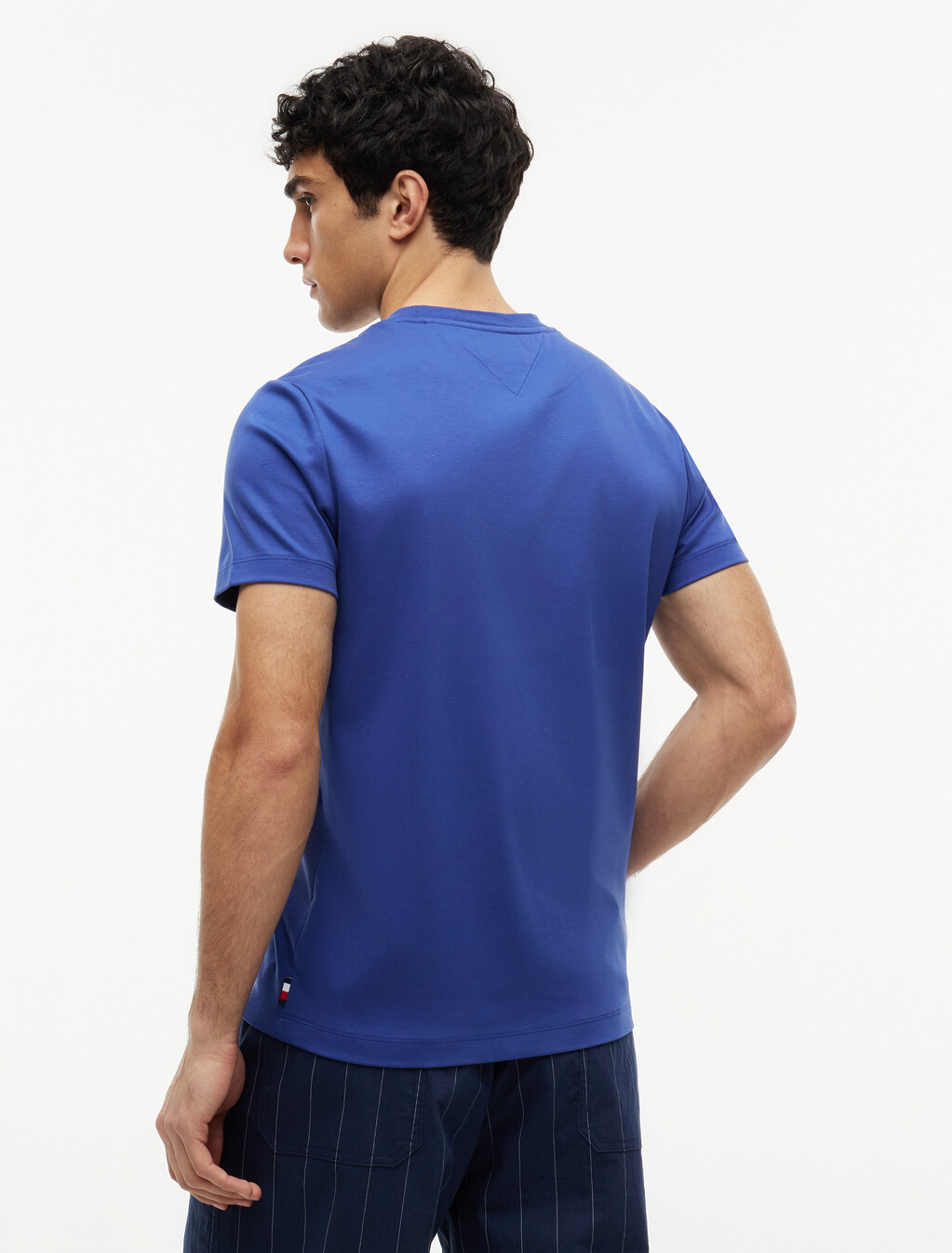 Interlock Slim Fit T-Shirt, Pigment Blue, hi-res