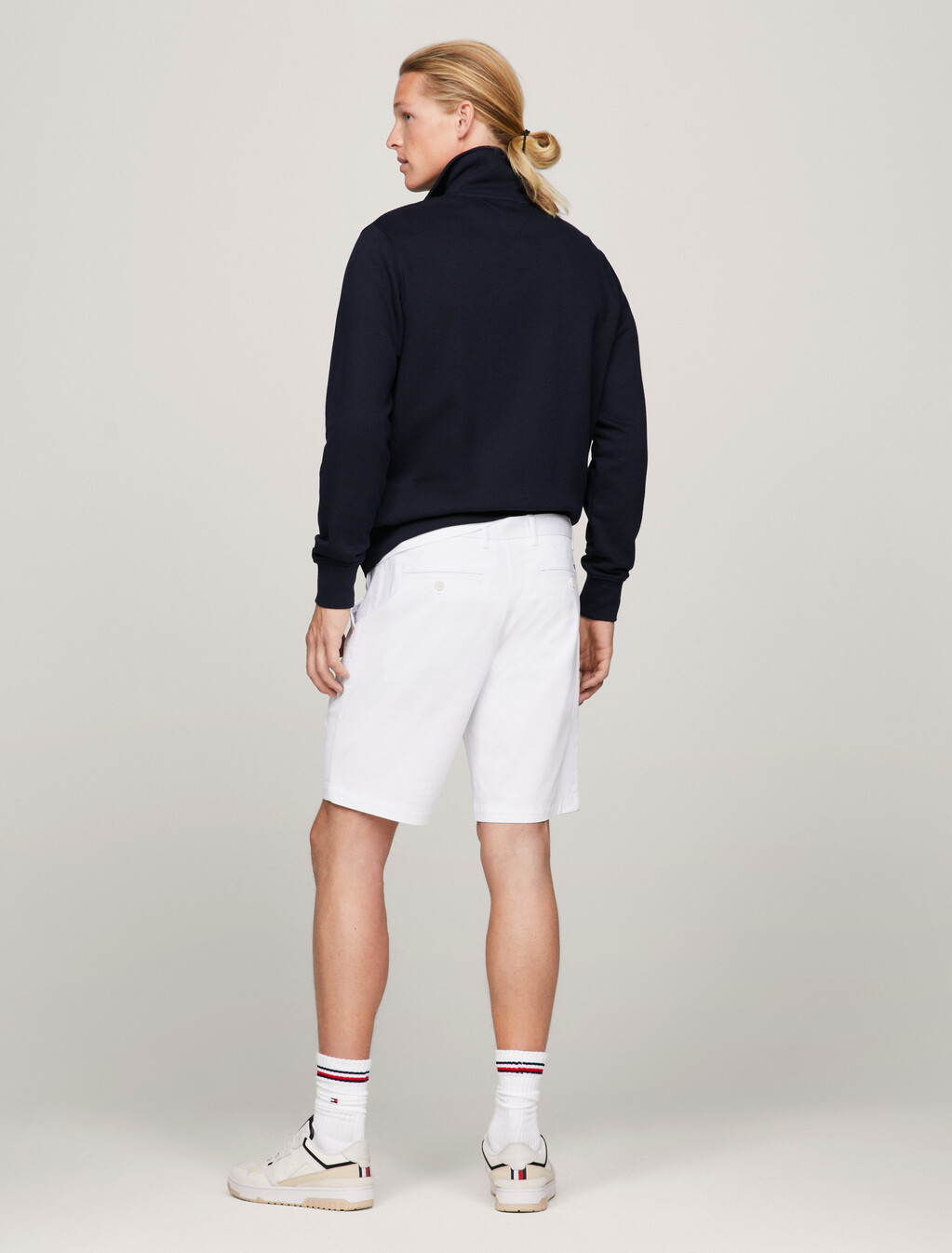 1985 Collection Essential Harlem Relaxed Fit Shorts, Th Optic White, hi-res