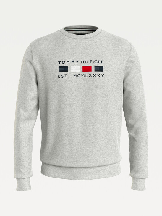 Logo Embroidery Fleece Sweatshirt Logo Embroidery Fleece Sweatshirt
