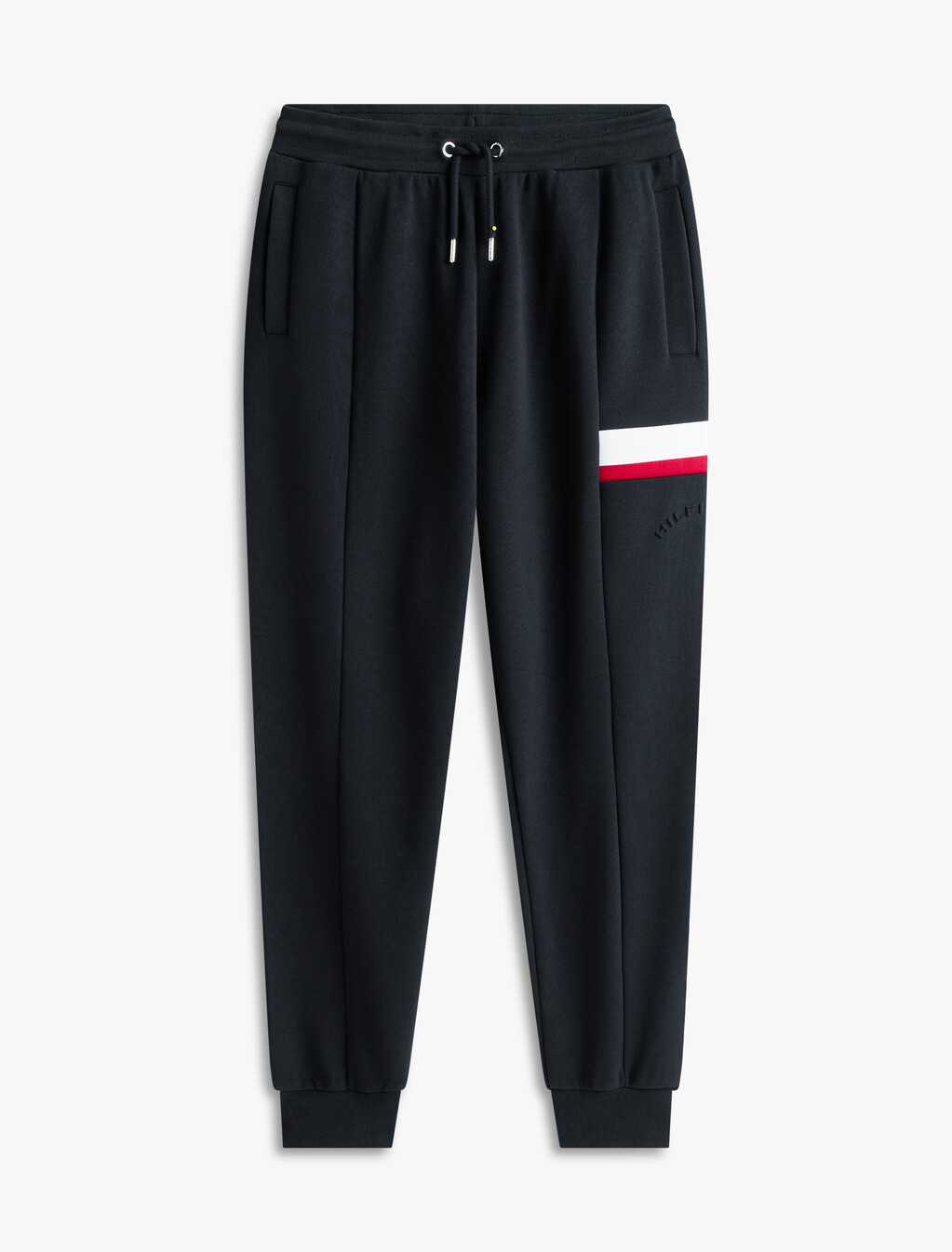 Stripe Insert Cotton Pique Sweatpant, Desert Sky, hi-res