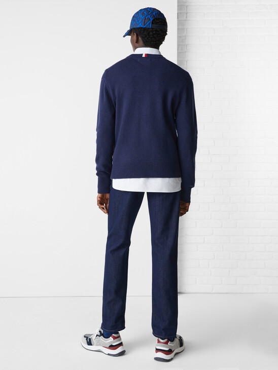 Th Monogram Crew Neck Jumper