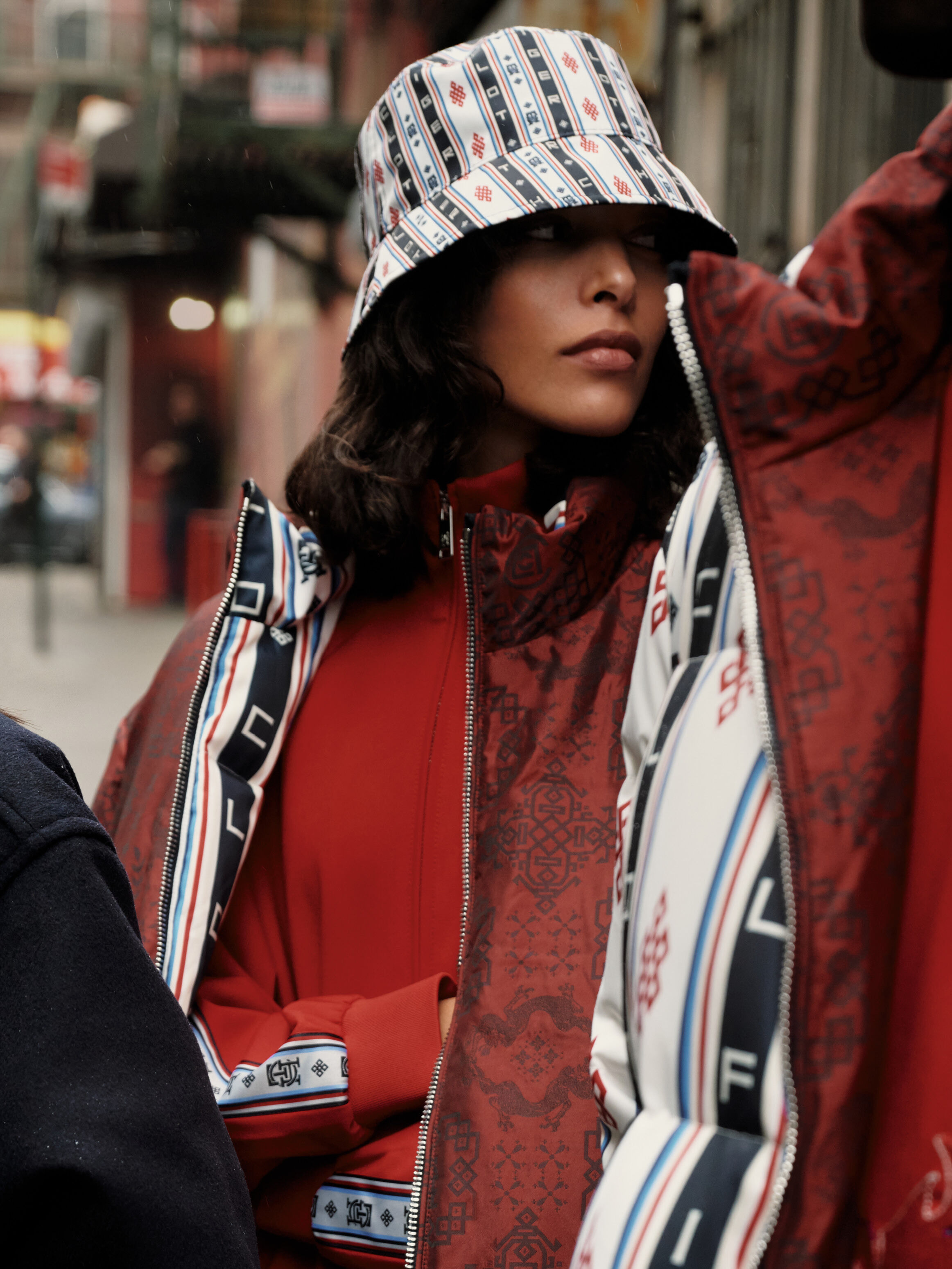 Tommy hilfiger scarf and hat top