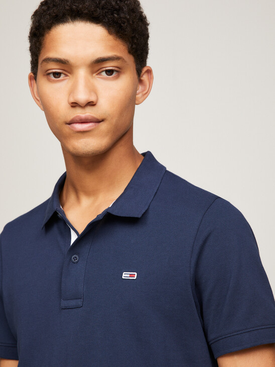 Tommy Jeans 旗幟修身 Polo 裇