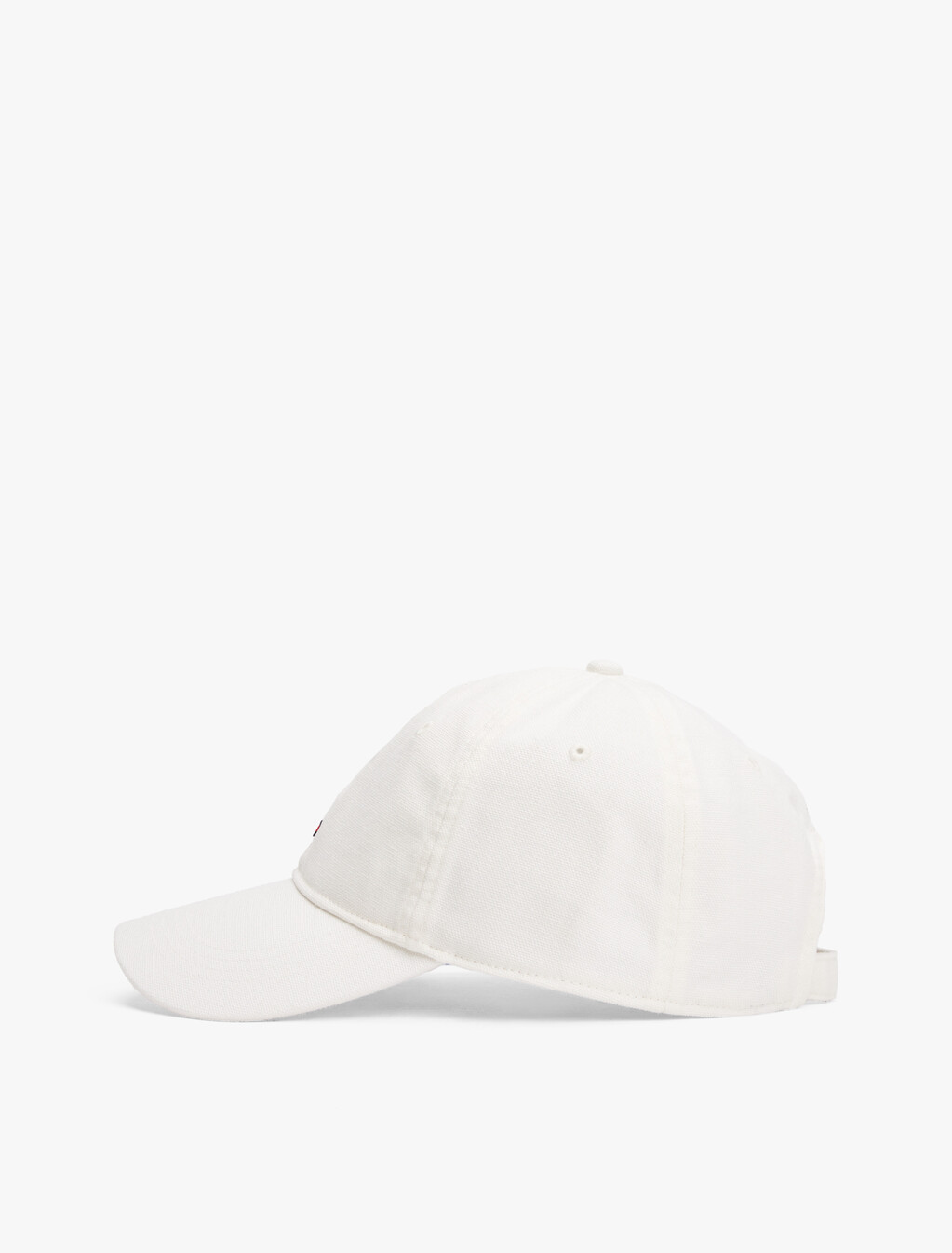 Tommy Flag Soft Baseball Cap, Ivory Silk, hi-res