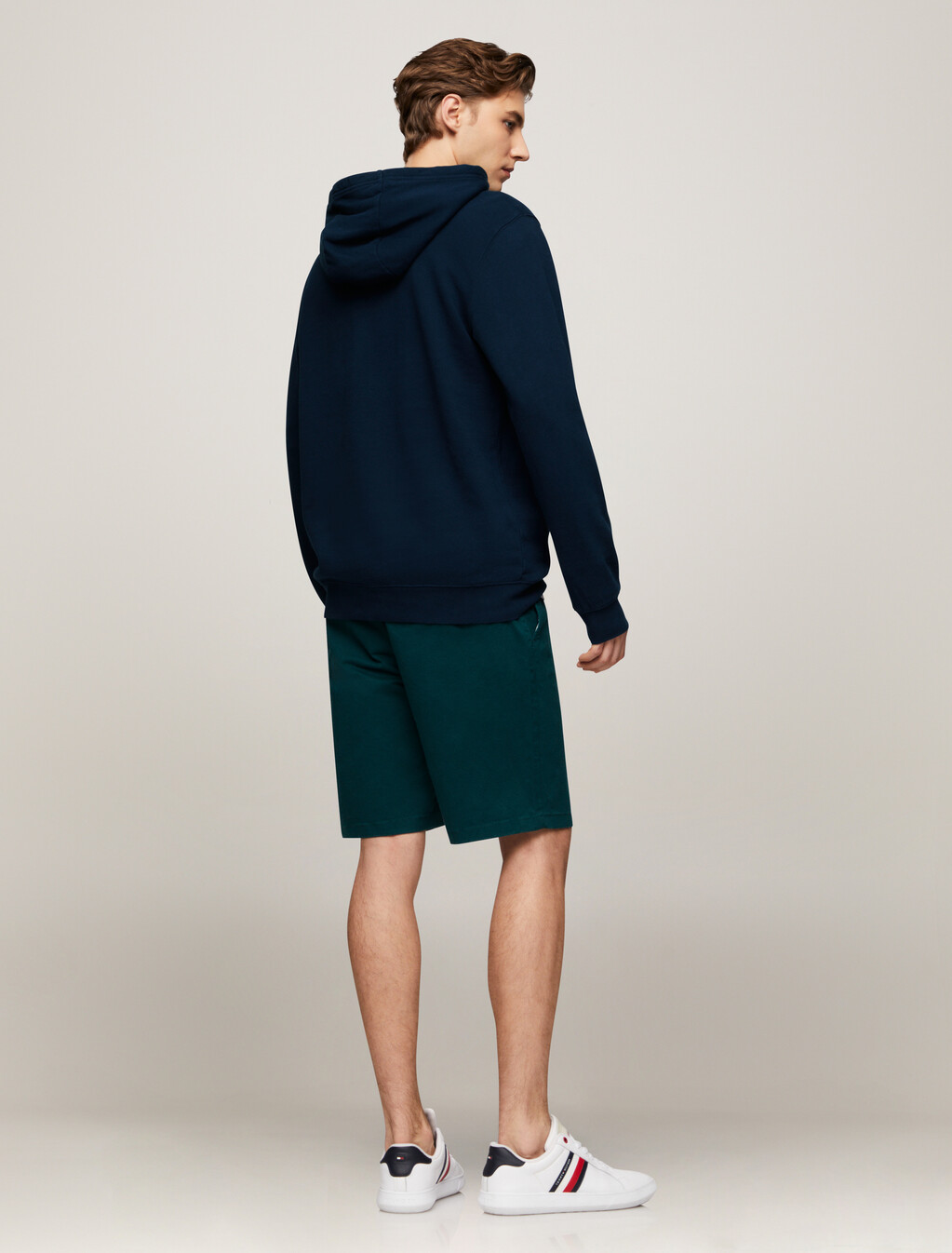 Script Logo Embroidery Hoodie, Night Sky, hi-res