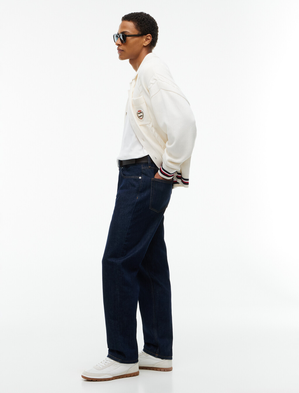 Sonny Tapered Jeans, Denim Dark, hi-res