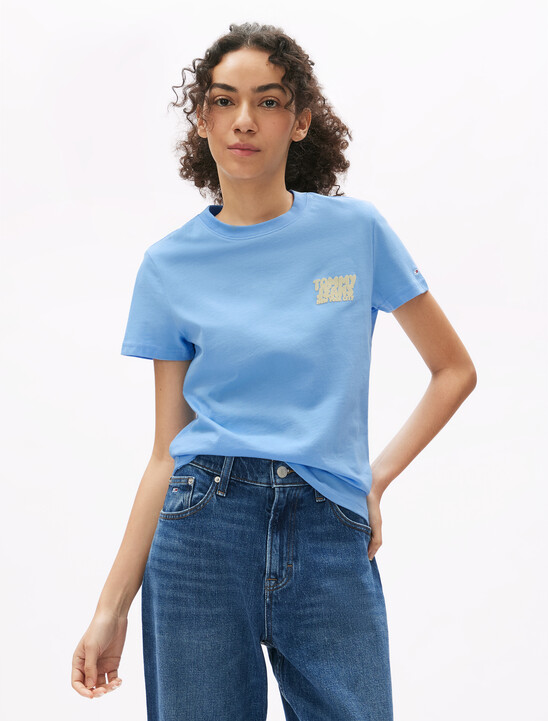 Bubble Logo Crew Neck T-Shirt