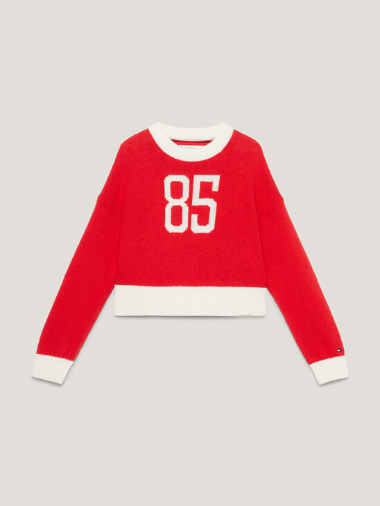 1985 Collection Varsity Cropped Jumper