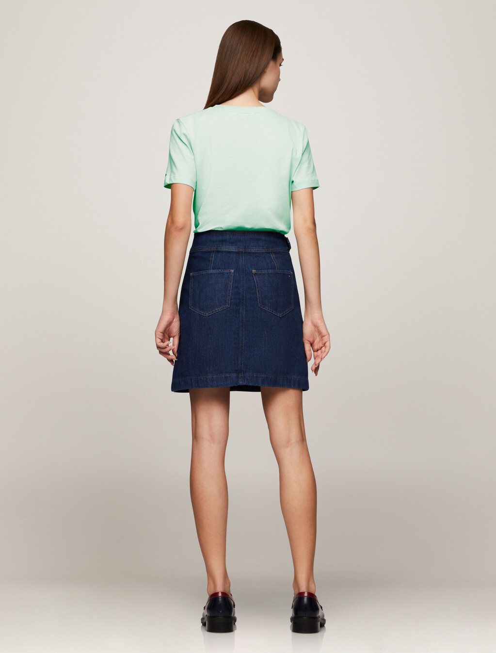 Logo Crew Neck T-Shirt, Minty Essence, hi-res