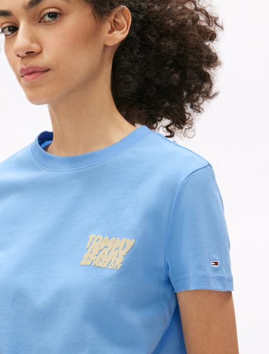 Bubble Logo Crew Neck T-Shirt
