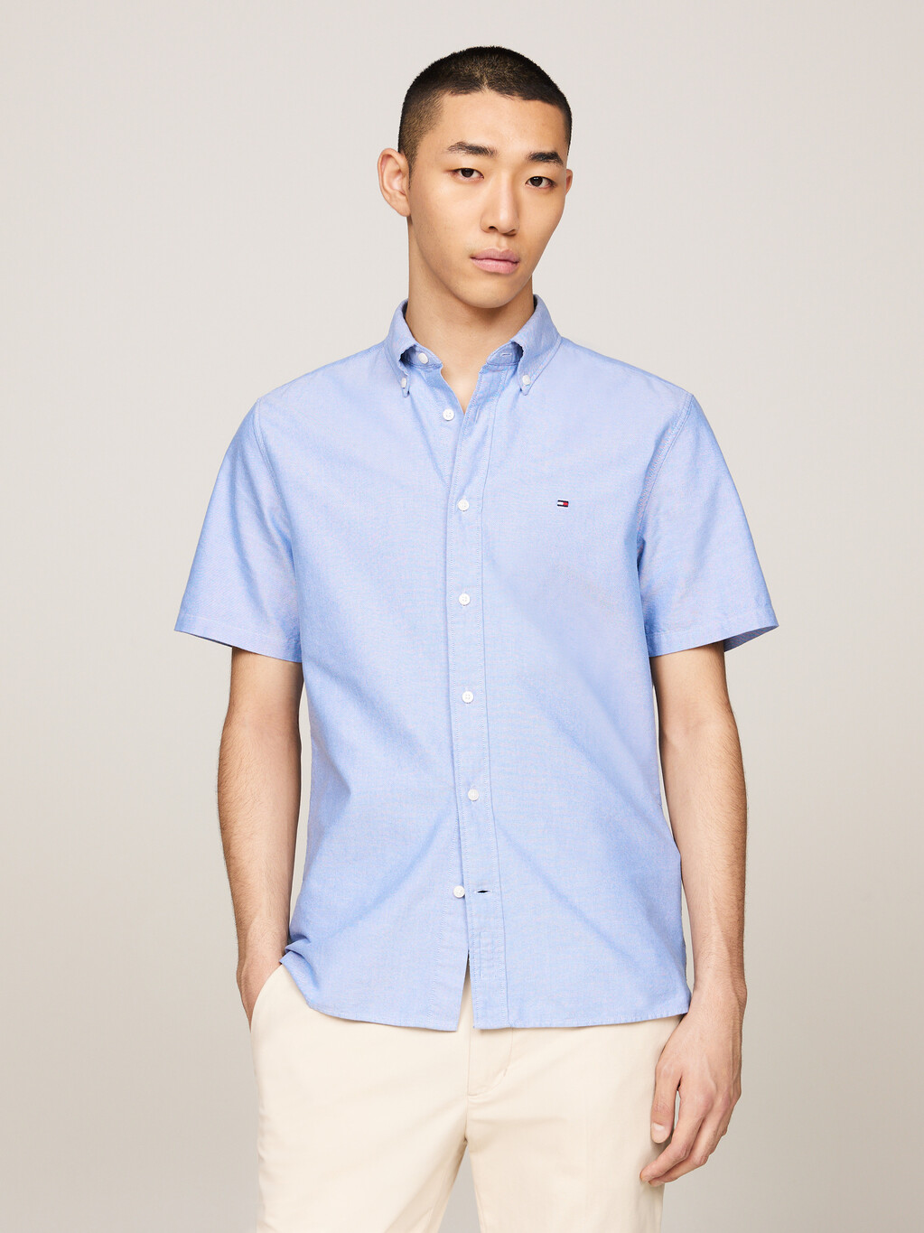 Heritage Oxford Regular Shirt, Shirt Blue, hi-res