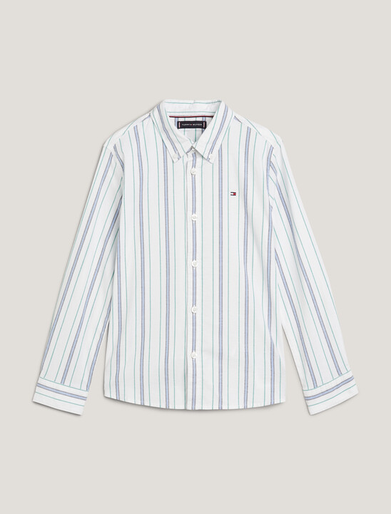 Stripe Oversized Fit Oxford Shirt