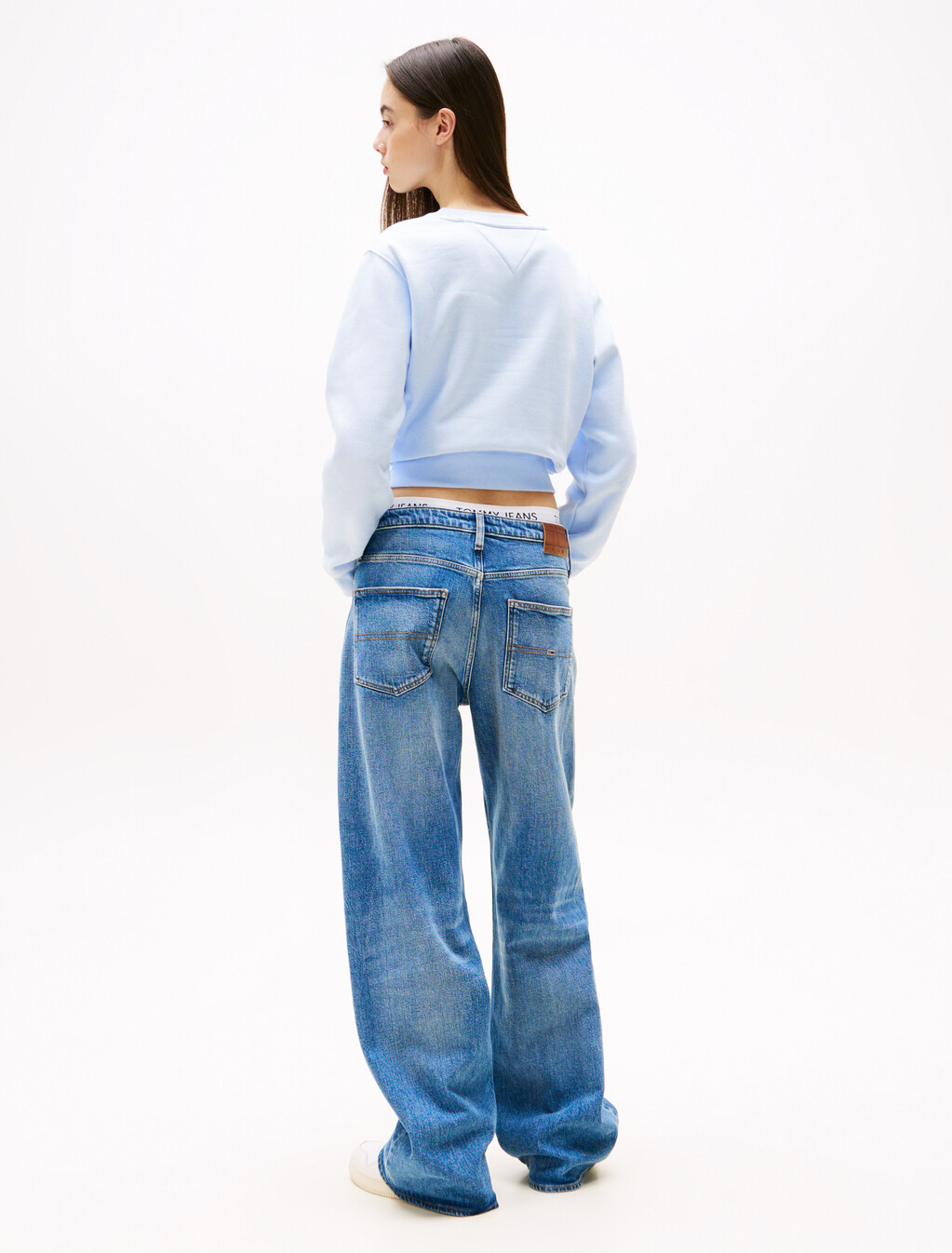 Mia Mid Rise Relaxed Straight Jeans, Denim Medium, hi-res