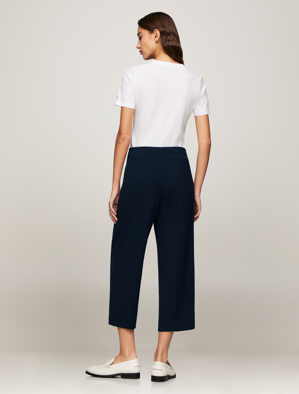 Golden Button Relaxed Pants, Desert Sky, hi-res