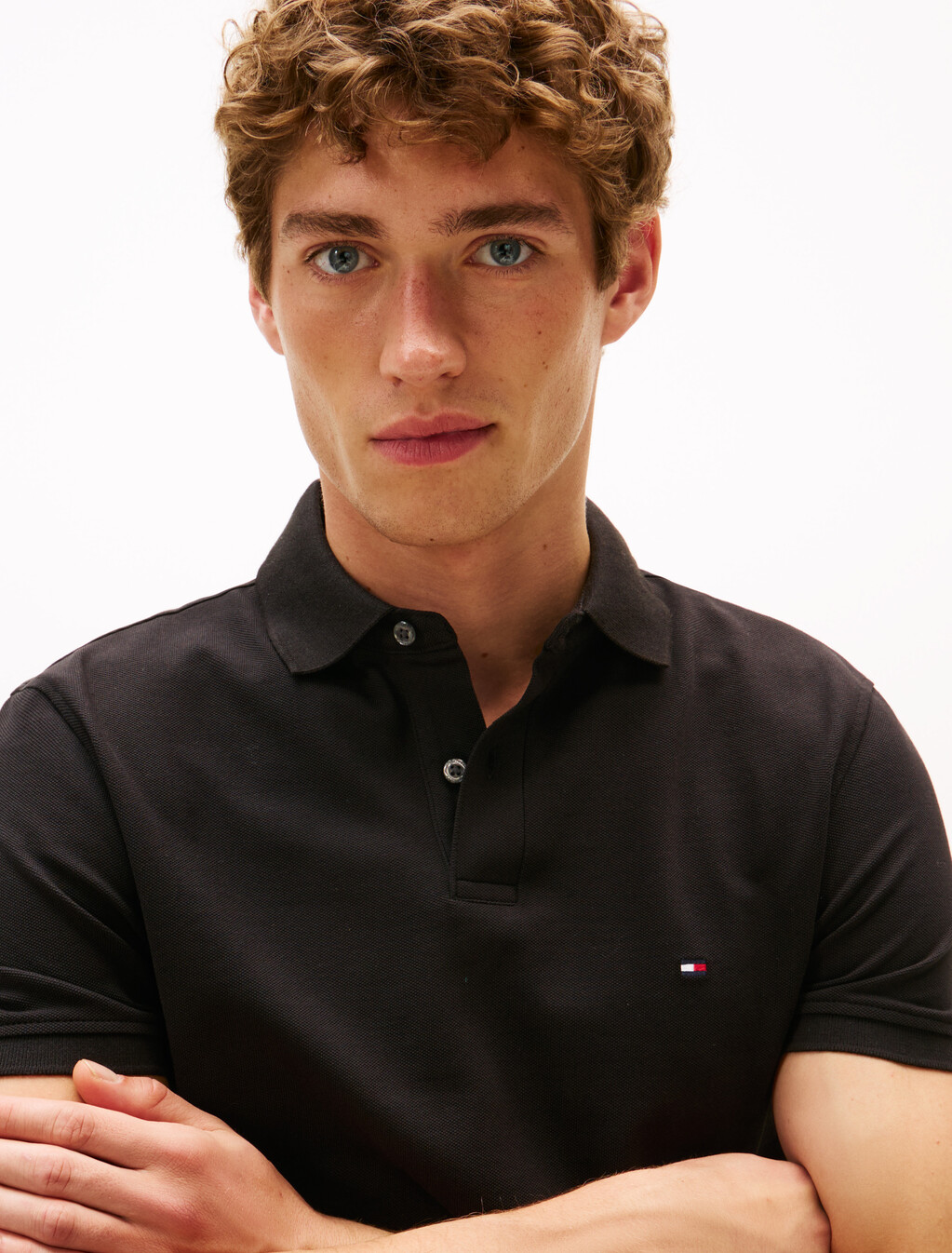 1985 Collection Regular Fit Polo, Black, hi-res