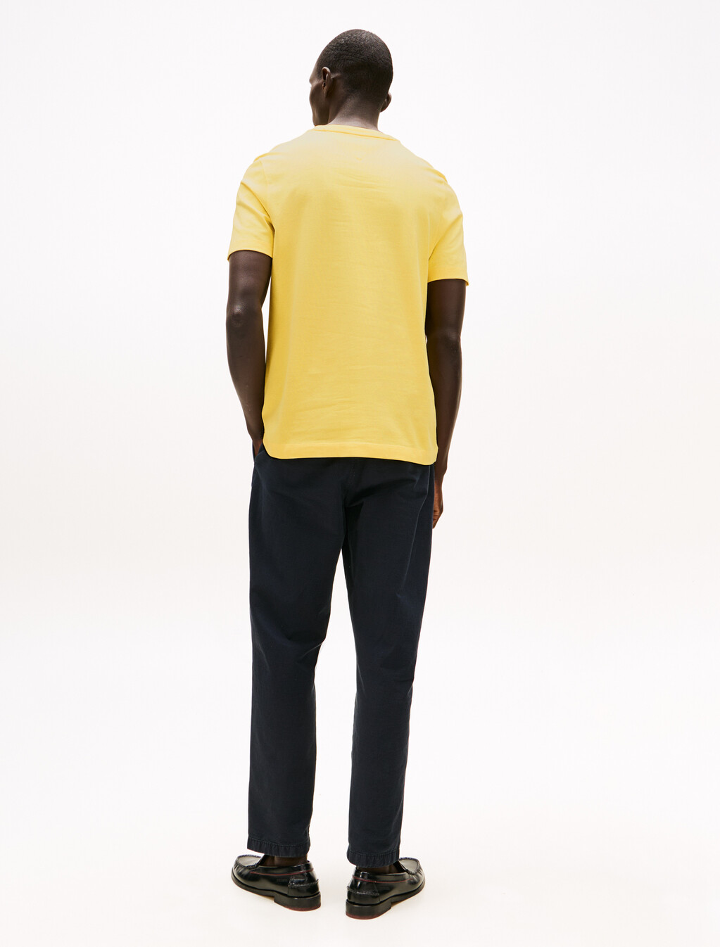 Contrast TH Monogram Embroidery T-Shirt, Citronella, hi-res