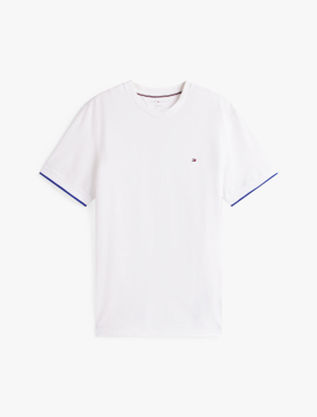 Flex 彈性速乾飾邊 T 恤, White, hi-res