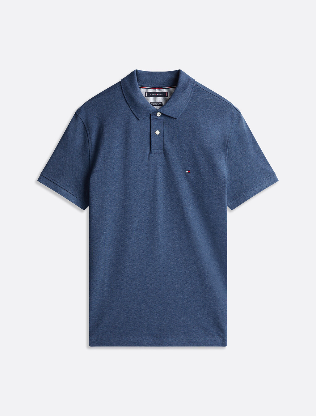 1985 標準版型 Polo 衫, Faded Indigo Heather, hi-res