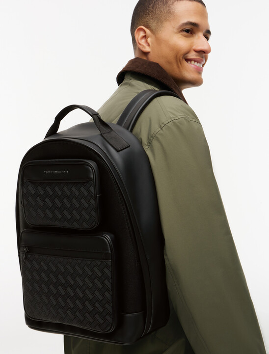 Modern Textured Dome Backpack
